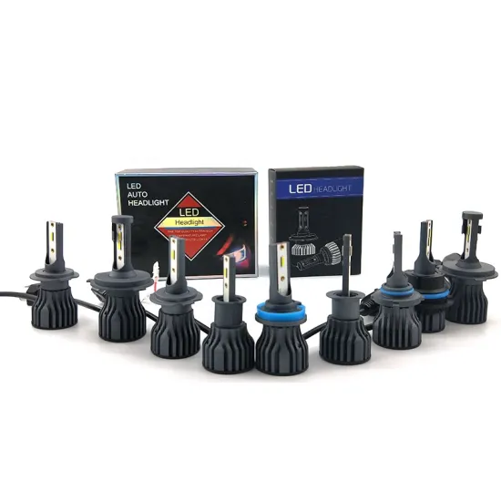 High Quality Aluminum V10 48W 1860CSP 20000lm Auto Lighting System H1 H3 H7 H11 LED Headlights Bulb