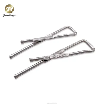 X Shape Metal Clips for Shirt Packaging - 45x8mm Metal Clothing Shirt Packing Clips