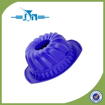 2016 hot sale heart shaped wedding silicone cake mold with high quality