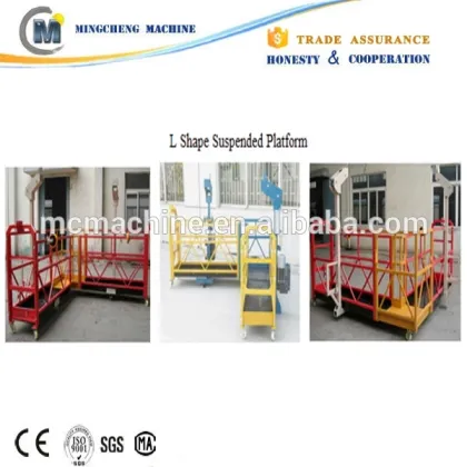 Advanced construction work platform/zlp outdoor swing basket/facade cleaning equipment