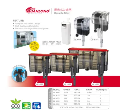 Hanging Aquarium Filter Pump | Fish Tank Filter System