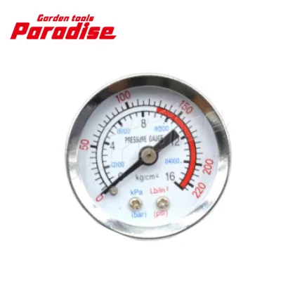 Bama Air Pump Metal Pressure Gauge for Air Compressors