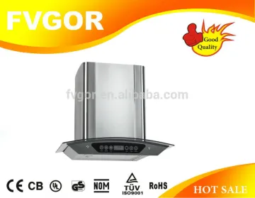 touch switch Island italian range hood