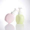 Wholesale hand wash body cleaning plastic PE white matte foaming pump cleanser bottle 200ml 250ml 300ml