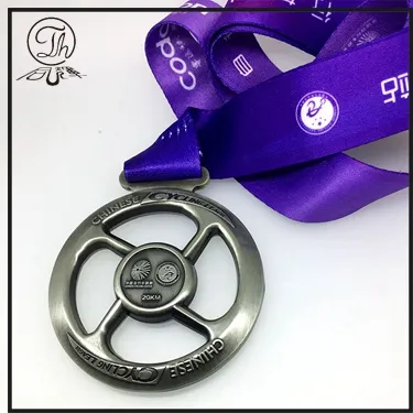 Cycling League Medal ribbon of honor game display