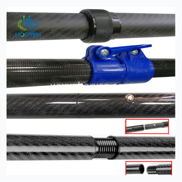 Hochwertiger teleskopischer Röhrchen mit unterschiedlichen Kohlefaser -Teleskopen