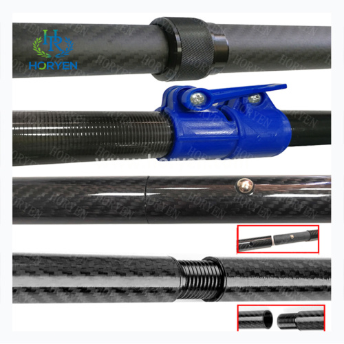 Hochwertiger teleskopischer Röhrchen mit unterschiedlichen Kohlefaser -Teleskopen