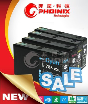 Compatible For Epson T788XXL ink cartridges, WF-5190, WF-5690 Printers.