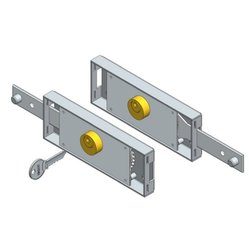 Roller shutter lock set Straight bolt