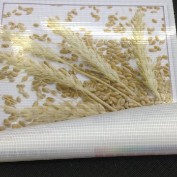 China Factory hot lamination backlit material banner and flex raw material