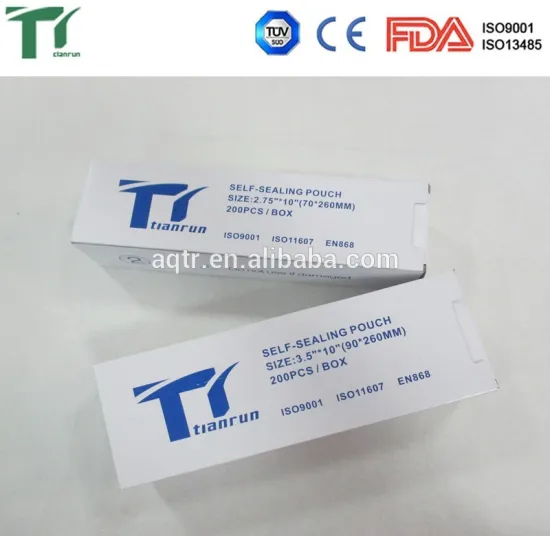 Medical Self Seal Sterilization Pouch Bag