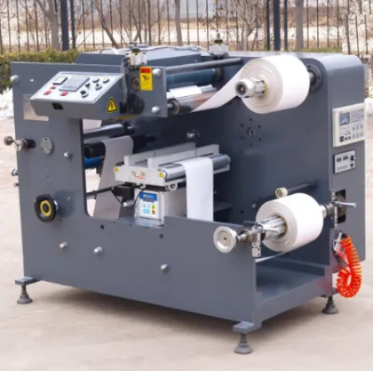 Wanjie 350mm Automatic Flexo Thermal Paper Label Coating Vanishing Lamination Machine (WJRS-350)