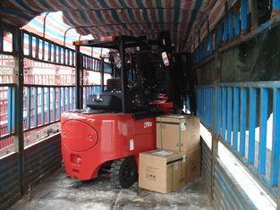 H Series Construction 1 Ton Electric Forklift Truck , 3000m