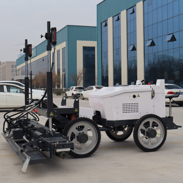 Four Wheel Drive Automatic Hydraulic Concrete Self-Leveling Screening Road Laser Screed Machine Manufacturers