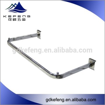Metal chrome slatwall U rail 23*10'' KF-C120