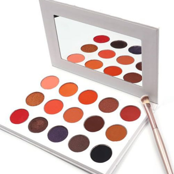 Custom DHL and FedEx Waterproof Glitter Eyeshadow Palette with OEM Logo