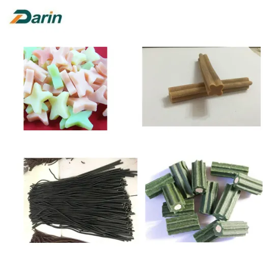 100kg/hr Dog Chews Extruder Machinery