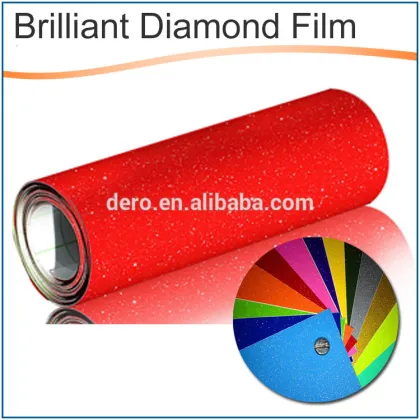 Brilliant diamond film
