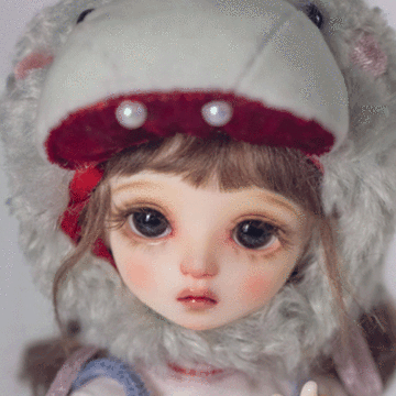 BJD Cordelia Dinosaur 26cm Girl Balled Dolled