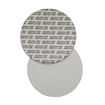 Self Adhesive PE Pressure Sensitive Seal Liner Plastic Jar