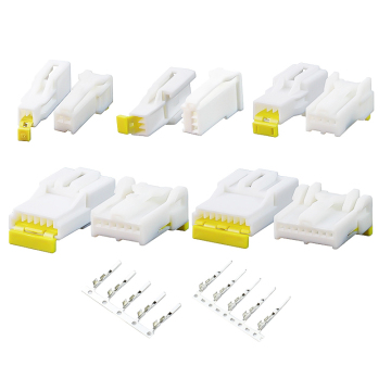 Connettore di cablaggio elettrico ECU personalizzato per 3A04MW/3A04FW - 2/4/4/6/8 Opzioni pin