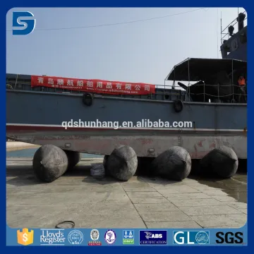 ShunHang during inflatable pontoon rubber marine airbag for ship launching