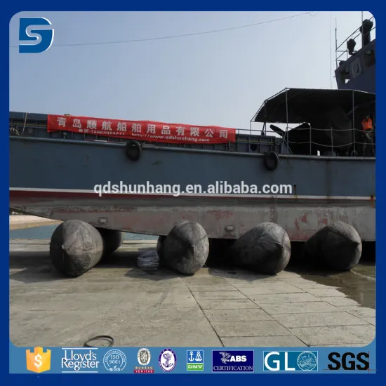 ShunHang during inflatable pontoon rubber marine airbag for ship launching