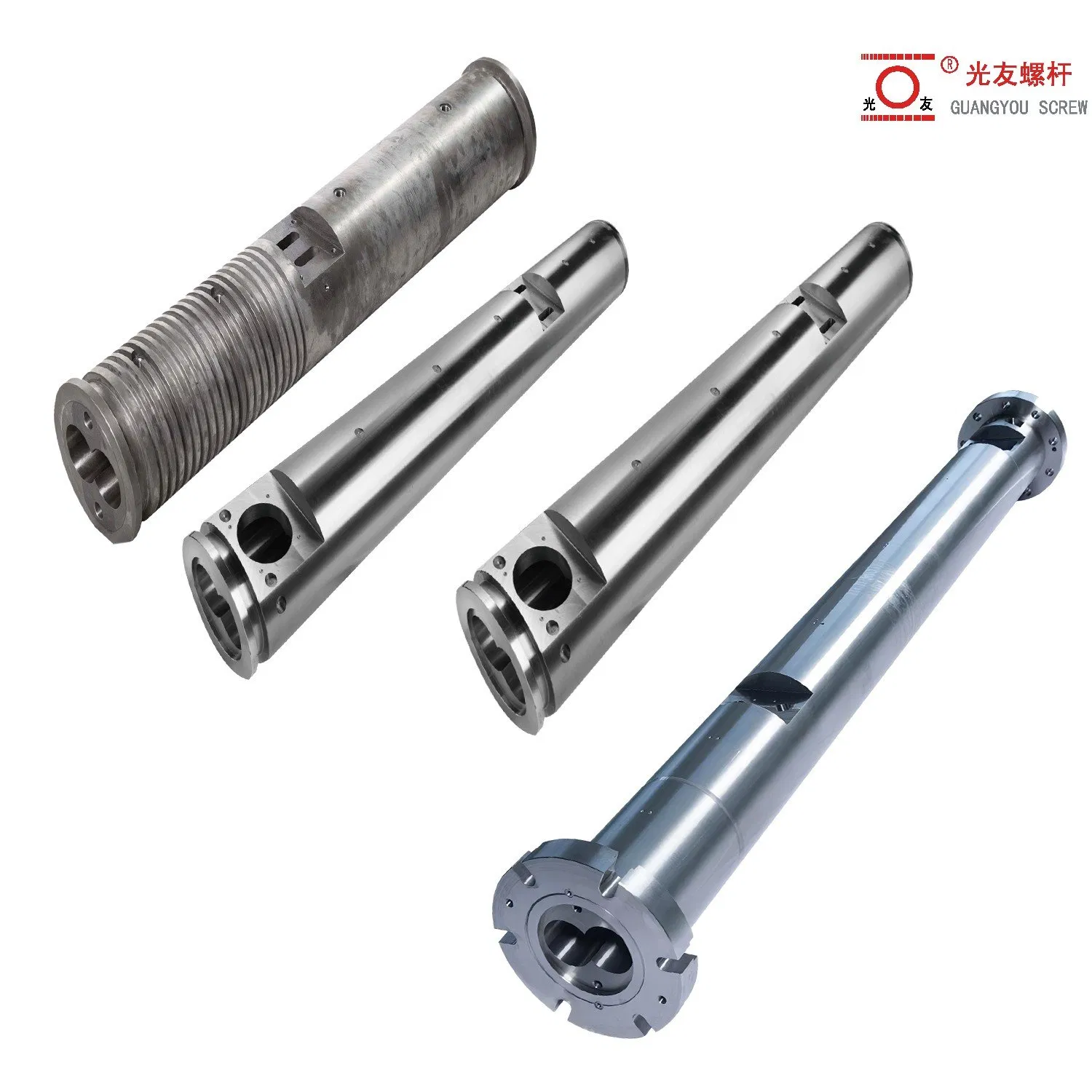 KMD67 Parallel Twin Screw Barrel Bimetallic Screw Barrel Para sa Extruder