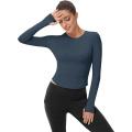 Women's Yoga Long Sleeve Workout T-Shirt