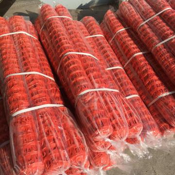 Plastic Orange Safety Mesh