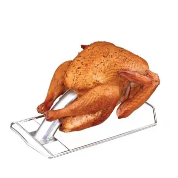 304 Stainless Steel Indoor/Outdoor Turkey Cannon Infusion Roaster Stand
