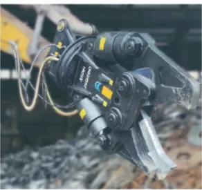 JISAN Hydraulic Scrap Metal Shears for Excavator