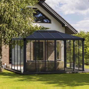 Design personalizzabile in alluminio per veranda