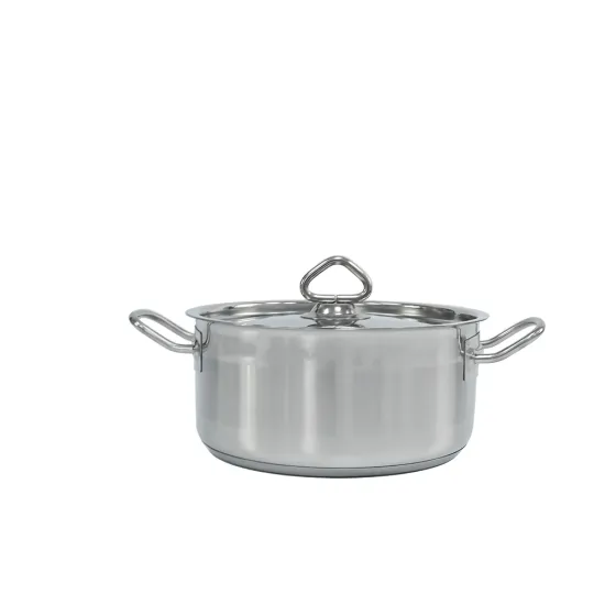 All-inclusive stainless steel binaural cooking pot