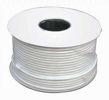 CCS Coaxial Cable RG6 (White):