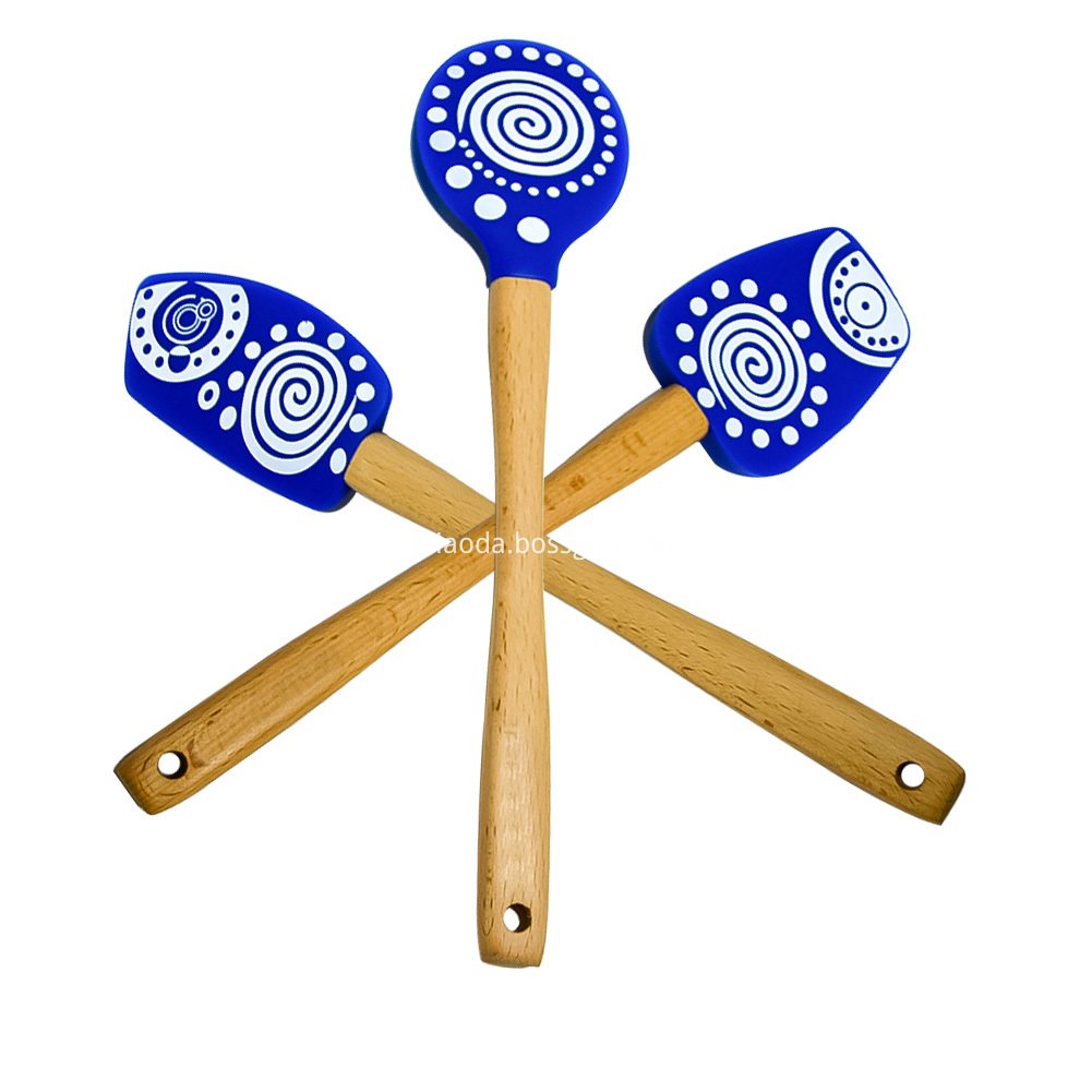 Silicone Cake Spatula Set