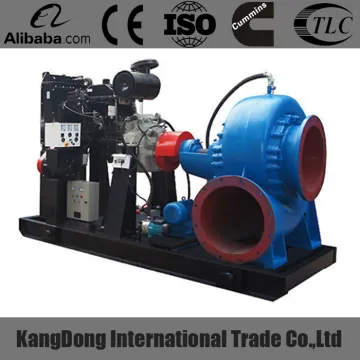 New product! Joint-venture diesel engine driven mixed-flow pump