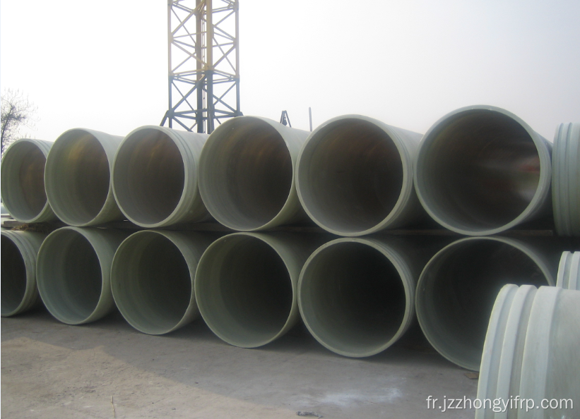 Pipe en plastique renforcé en fibre de verre FRP