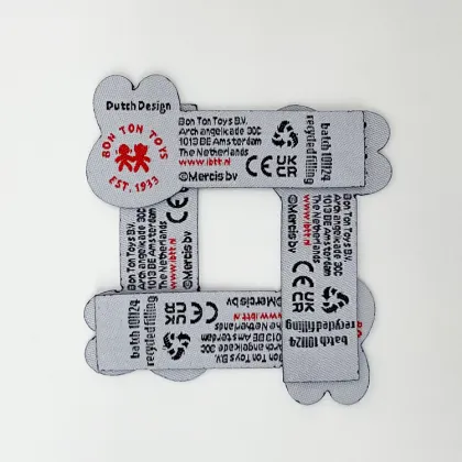 Eco-Friendly Recycled Fabric Pet Clothing Labels