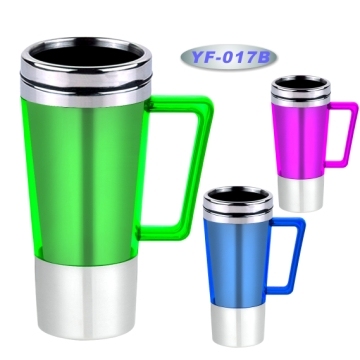 Green Double Wall Auto Mug