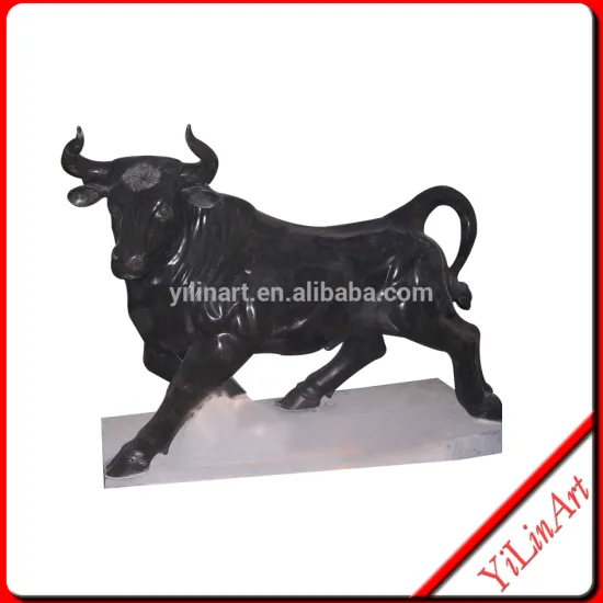 Outdoor Cow Statue, Natural Marble Stone Cow Statue For Decoration
