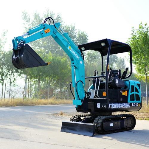 Crawler Mini Digger Free Shipping Mini Excavator 1t Small Digger 1 Ton Excavator with Rubber Track jackhammer Manufactory