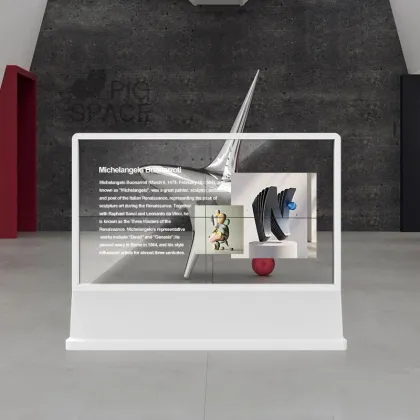 2X2 Splicing Transparent OLED Display 1080P LG Screen Module 55 Inch OLED Video Wall