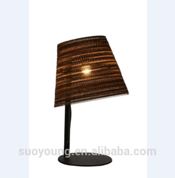 Modern Table Lamp Recycled Cardboard Shade And Metal (MT8075-350)
