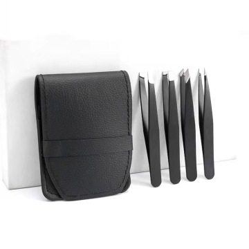Best Quality Stainless Steel Eyebrow Plucking Tweezers Set