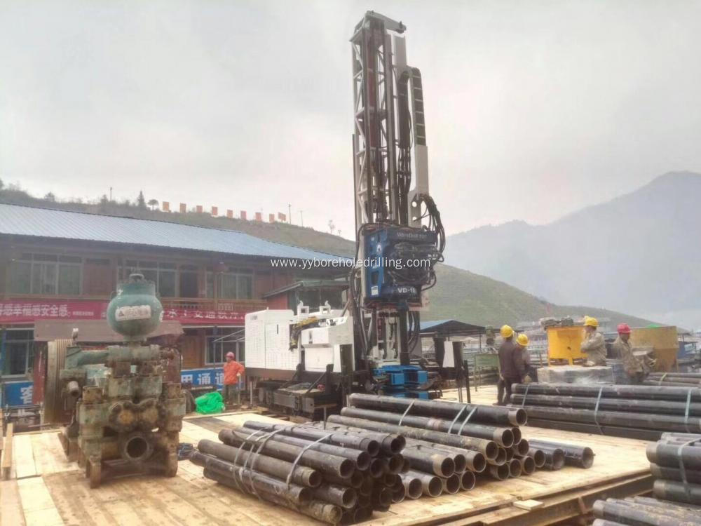 200m Hydraulic crawler sonic rock soil drilling rig