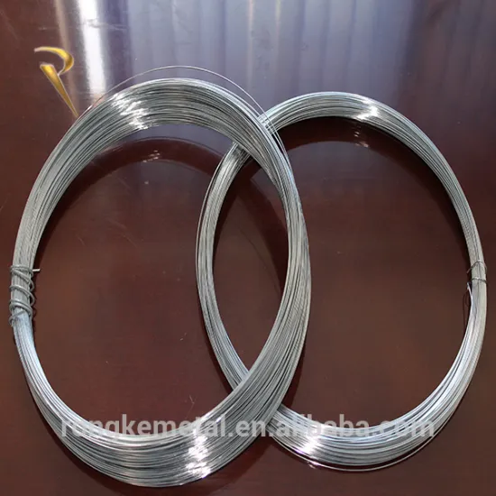 Coated Zinc Binding Iron Wire