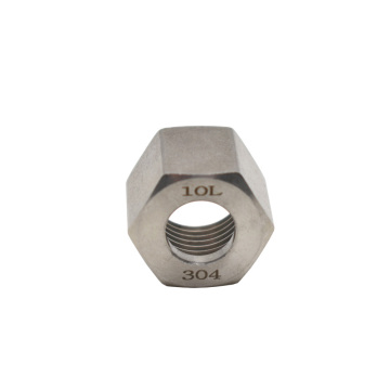 British System 316 Stainless Steel Nut Front and Back Ferrule Metric Assembly
