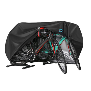 Outdoor Portable Bike Cover for 2-3 Bikes: Waterproof UV Protection