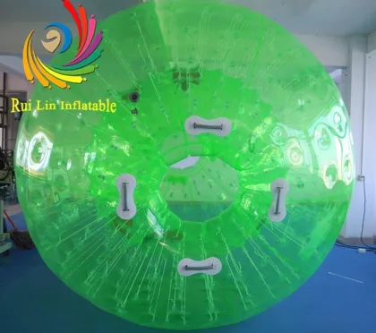2014 colorful water game hard-wearing quality TPU/PVC down hill zorb ball